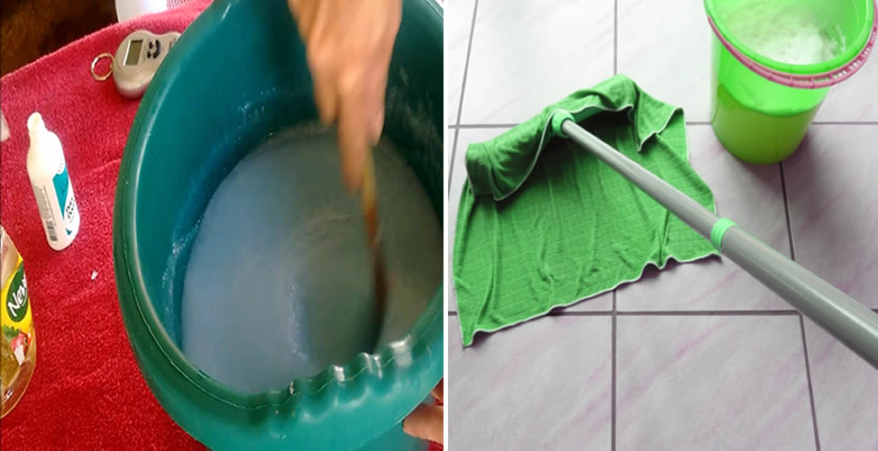 Como Fazer Produtos de Limpeza Caseiros -Limpa Pisos