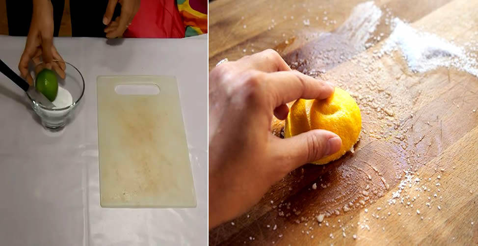 Como Usar Limão Com Sal na Limpeza da Tábua de Carne